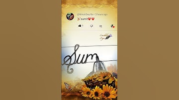 Sumit Name Writing (Requested Video) #shorts #cursivewriting #yt #shortsfeed #handwriting #pen #yt
