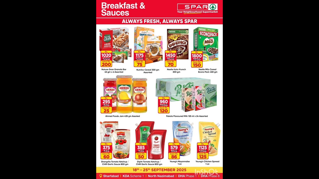 Spar Pakistan weekend Offer