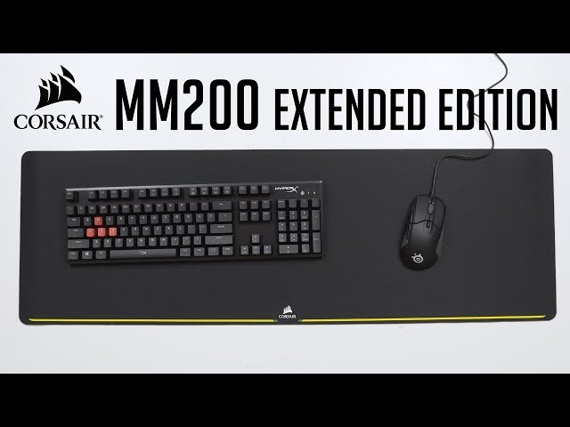 Corsair Extended Edition Gaming Pad | Quick Look - YouTube