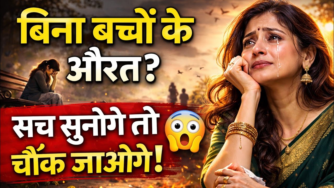 बिना बच्चों के औरत? सच सुनोगे तो चौंक जाओगे! | Emotional Truth Every Woman Must Hear ||