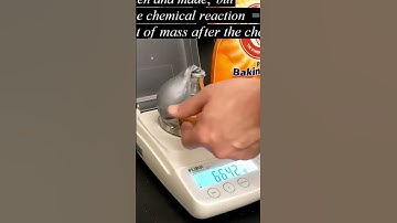 Chemical Reaction: Conservation of Mass Demonstration (Science Classes)