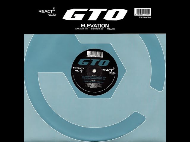 GTO   Elevation Sonic Love Mix