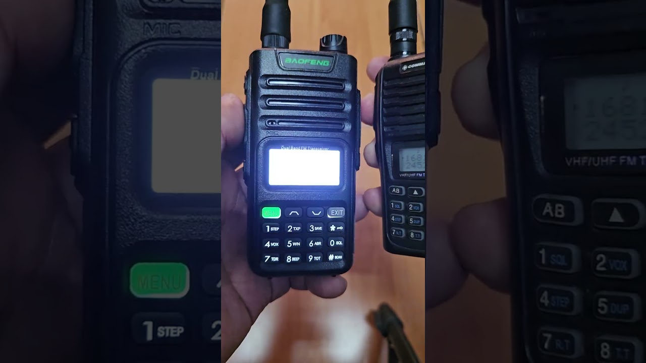 วิธีฟัง2 ช่องพร้อมกัน Baofeng M13 pro