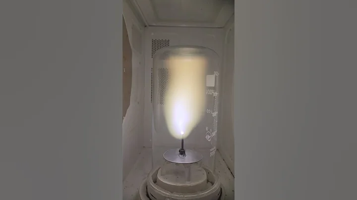 Microwave Plasma Chamber Vacuum sweep 27" Hg to Atmospheric #Microwave #Plasma