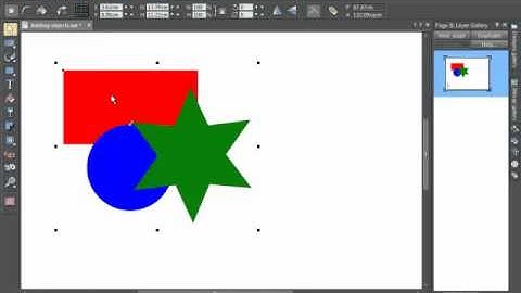 Add Objects in Xara Designer Titles
