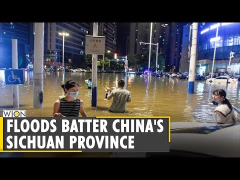 Thousands evacuated from floods in China's Sichuan province | Rainstorms | Latest World News | WION