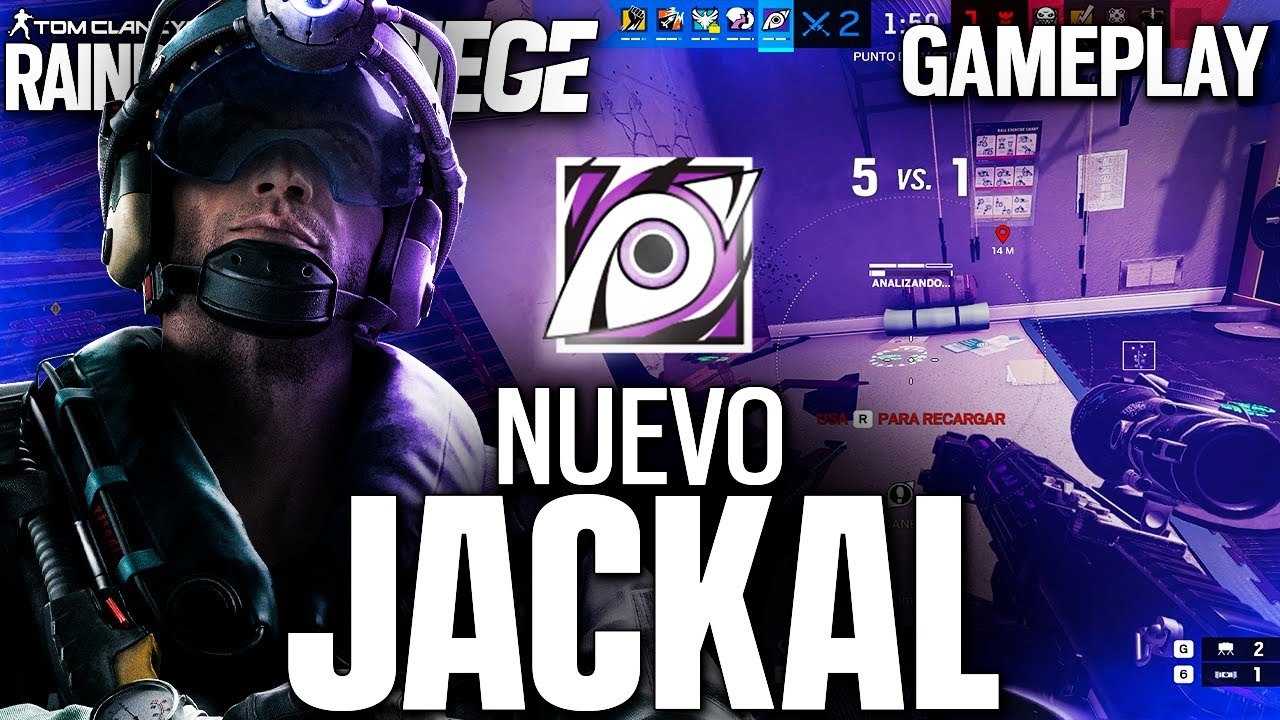 Jugando con el NUEVO JACKAL | Rainbow Six Siege Gameplay Español - YouTube