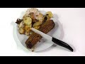 Anticooking: Corn, Chicken, Mushrooms, Potatoes & Cheese Donuts