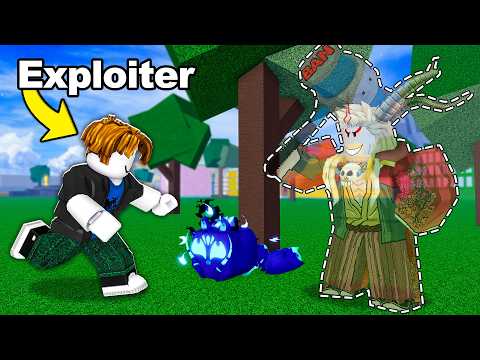 Trolling Noobs With ADMIN Abilities In Blox Fruits!