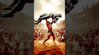 Spider -Man'sDesi Wrestling Arena Wrestler #shortls #spiderman #Besaram pizza #supergirl #marvel #mc