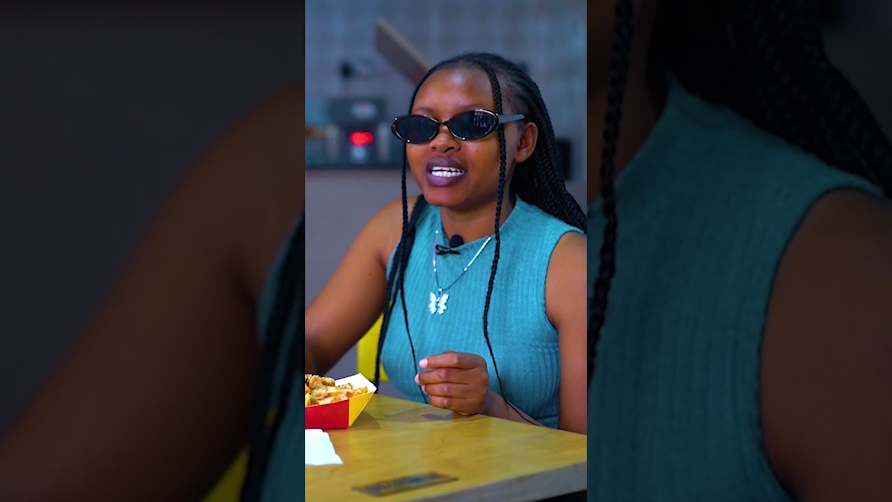 Kenyans Try Loaded Cheese Fries @vibesciku  #kenyanstry