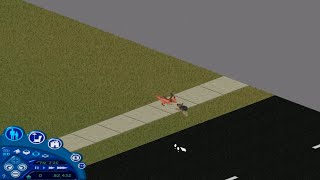 The Sims 1 - Dragon Attacking Dog