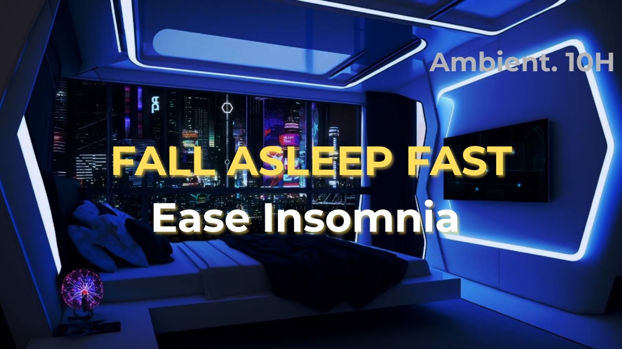 Deep Sleep & Focus Ambient 🌙 Insomnia Relief | Calm Night Soundscape 3 (Sleep Music No.1)