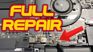 How To FIX a MacBook Pro with Water Damage | Guided Step By Step DIY Repair Tutorial