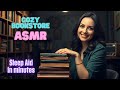 Cozy Bookstore ASMR 📚 Soft Page Turning &amp; Gentle Whispers for Deep Sleep and Relaxation