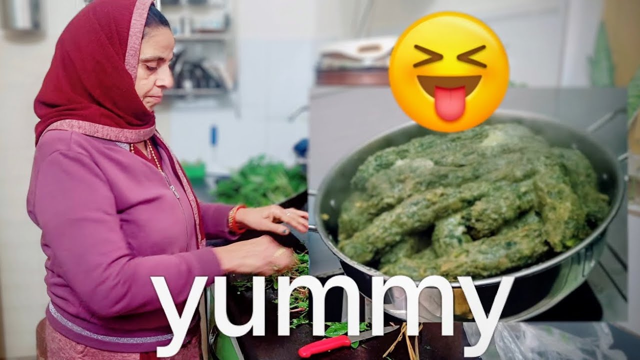 Palak aur bathuae ke patori hote hain very tasty 😘😘 Palak aur bathua ke patori ki recipe 😱😱