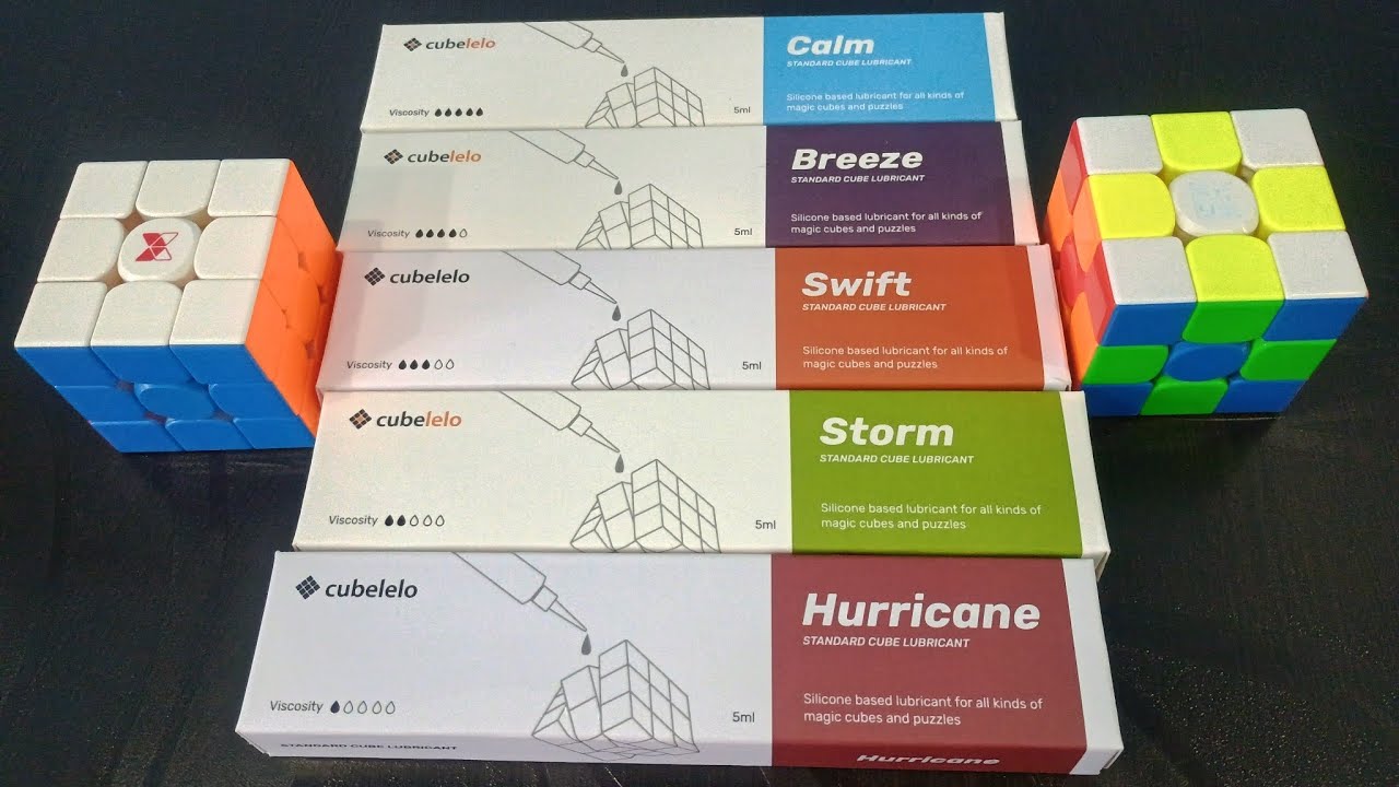 How To Lube a Rubik's Cube with Cubelelo's Lubricants (standard lubes)