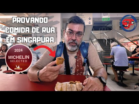 COMIDA DE RUA É CARO EM SINGAPURA? PROVANDO COMIDA DE RUA EM SINGAPURA