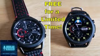 FREEBIE ALERT!  HURRY! Samsung Galaxy Watch 3 Watch Faces - Jibber Jab Reviews!