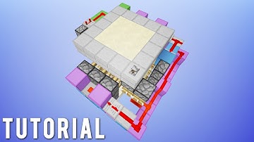 Minecraft: Simple 3x3 Flush Hidden Trapdoor! [Tutorial]