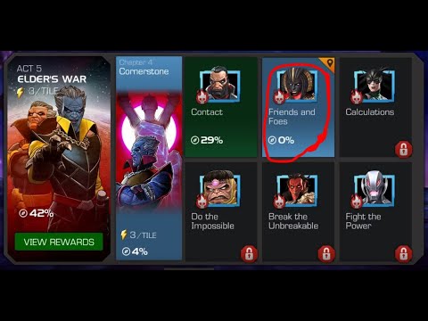 MCOC – Act 5.4.2 – Easy Path – Friends and Foes – Morning Star