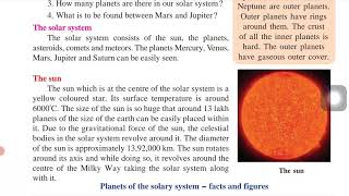 The universe lesson no 16 part 2 std 6 science Maharashtra state board