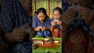 Traditional Rural Feast: A Rare Cultural Food Scene.@FlavorHunts-ai