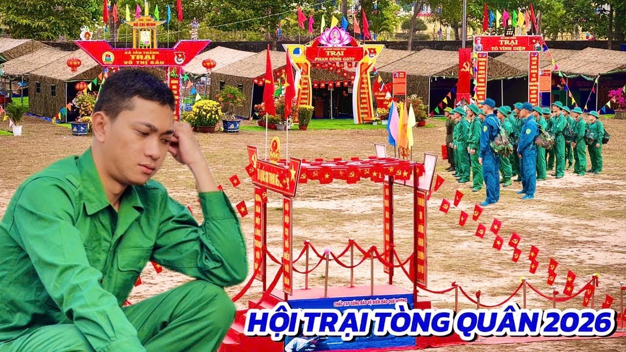 Tỉnh Lâm Đồng – Hội Trại Tòng Quân Sáng 03/03/2026 | Tâm Trạng Tân Binh Trước Giờ Nhập Ngũ