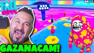 Fall Guys Tuhaf Hari̇talar Ve Fi̇nal Hasan Abi̇ Gazanacam Fall Guys Oynuyoruz
