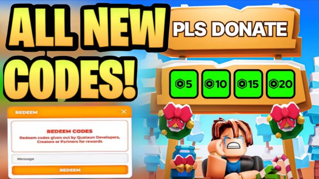 NEW ALL WORKING CODES FOR PLS DONATE IN JANUARY 2026 ROBLOX PLS 