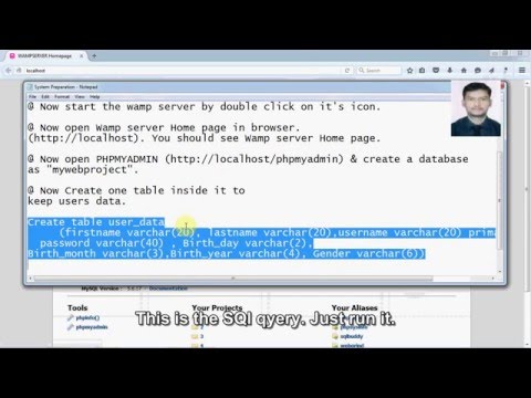 How to make a PHP web Project (Easy Way) (Step-2 System Preparation)