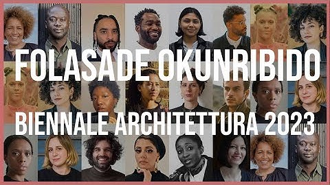 Flash Okunribido (MA Architecture, 2020) at the Venice Biennale Architectura 2023