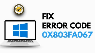 How to Fix Windows Activation Error 0x803fa067