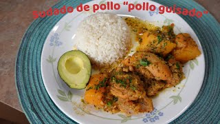 Sudado de pollo en instant pot