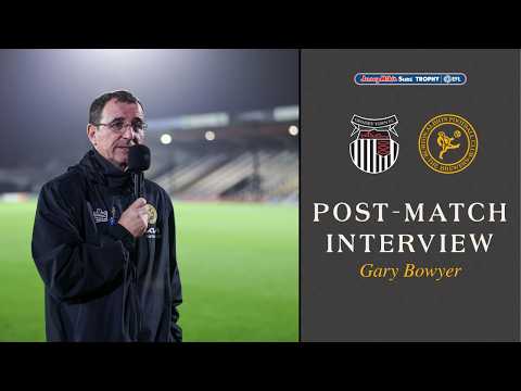 Post Match | Gary Bowyer after Grimsby Town FC