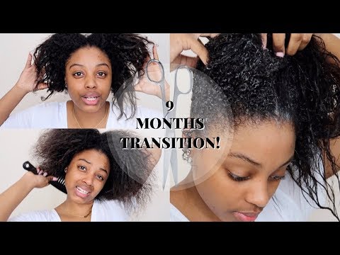 Transitioning To Natural Hair Damaged Relaxed Hair Part 1