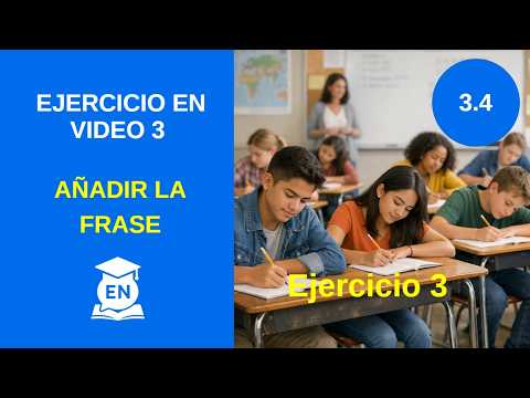 Ejercicio: Añade Preposiciones a Oraciones | N3.L4 Ejercicio 3