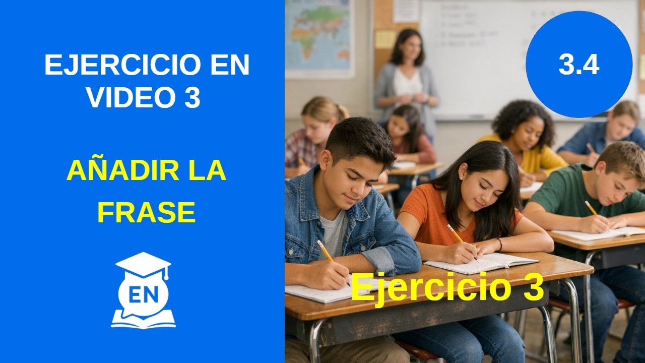 Ejercicio: Añade Preposiciones a Oraciones | N3.L4 Ejer… — Transcript