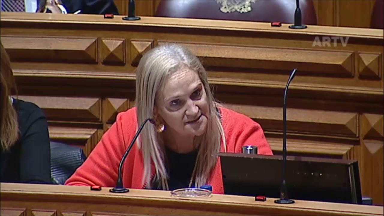 OE2020 Lina Lopes questiona Ministra da Justiça YouTube