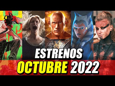 🌏Estrenos de Netflix, HBO, Amazon, Disney+, Apple TV y Cartelera | Octubre 2022