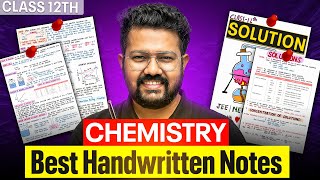 Solutions Chemistry Class 12 Handwritten Notes | Bharat Panchal | Boards 2027 screenshot 1