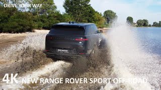 NEW RANGE ROVER SPORT OFF ROAD TEST DRIVE AND REVIEW IN UKRAINE  TWO DIFFERENT CARS