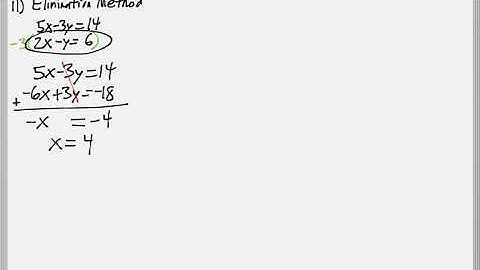 Math 119 : 4.1 #11 (Intermediate Algebra Tutorial : Systems Of Linear Equations 2 Variables)