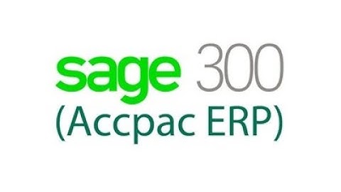 Sage 300 ERP - Global Search
