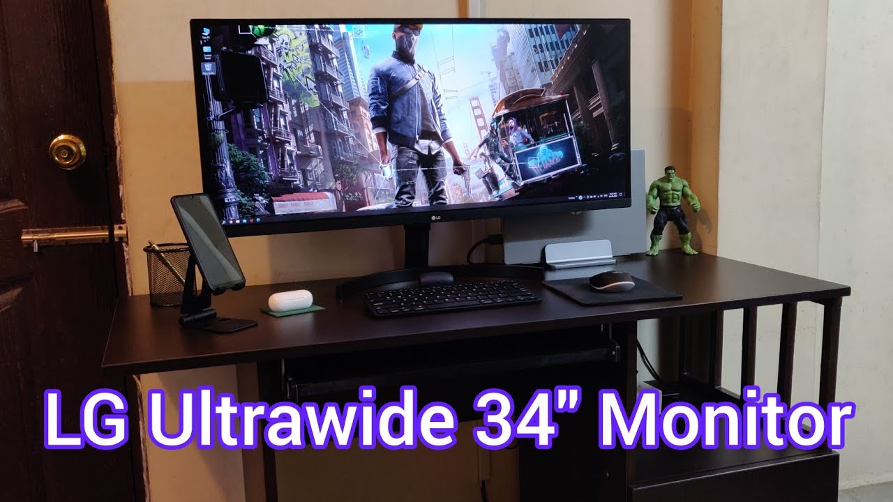 LG Ultrawide Monitor | 34 inch Full HD | 34WL50S-B | Unboxing | Home ...