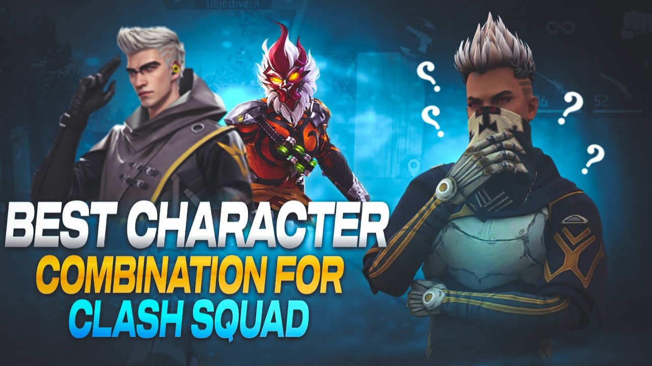 BEST CHARACTER COMBINATION IN FREE FIRE AFTER UPDATE | CS RANK BEST ...