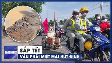 Đinh hình thoi vẫn nhan nhản ở Quốc lộ 1 gần cửa ngõ TP.HCM