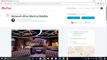 Prospecting Using  MeetUp com