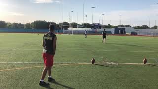 Polynesian Bowl Competition - Chris Sailer Kicking TOP 12 Camp determines who goes to Hawaii!