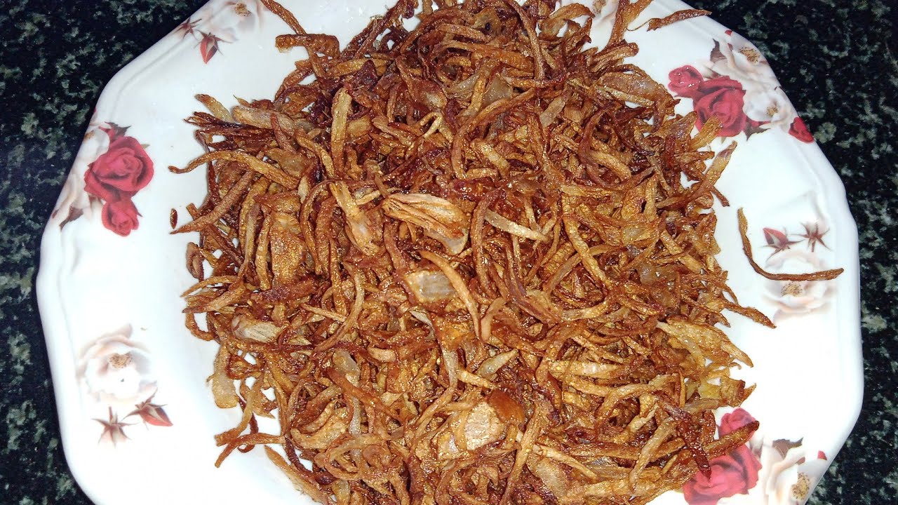 Perfect Tali Hui Pyaz Fried Onions Ki Recipe Sy hane vlogs Fried onions